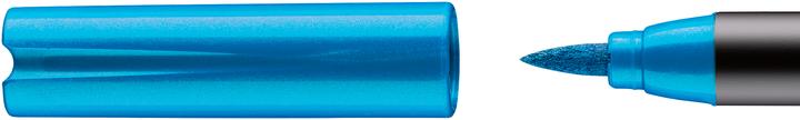 Immagine prodotto Edding 1340 - Penna a spazzola (Metallico, Blu/turchese, 1 x)