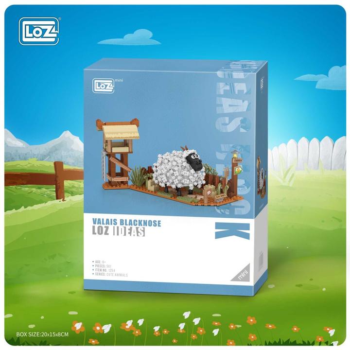 Image du produit LOZ Mouton avec étable