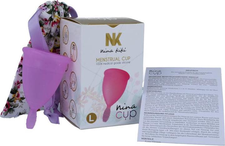 Produktbild Nina Kiki Nina Cup Menstrual Cup Gr?Sse L Lilac