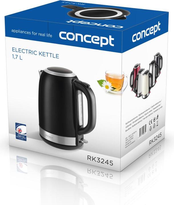 Produktbild Concept 1.7 L kettle RK3245 black (1.70 l, EU-Stecker)