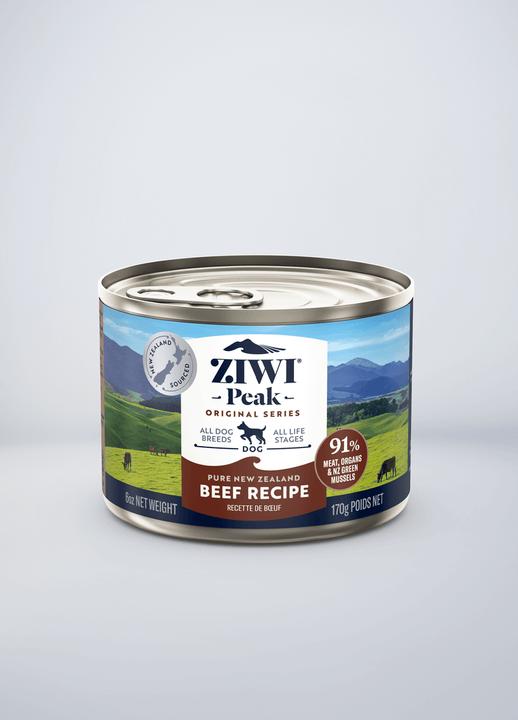 Produktbild Ziwi Peak Canned Dog Food beef 170g (Adult, 1 Stk., 170 g)