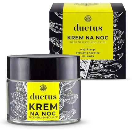 Immagine prodotto Duetus Crema notte rigenera + regola 50ml (50 ml, Crema notte)