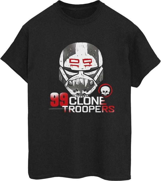 Immagine prodotto Star Wars The Bad Batch 99 Clone Troopers Maglietta Ampia Donna (L)