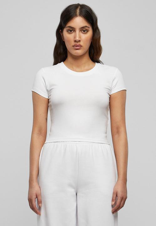 Actual product image Urban Classics Ladies Stretch Jersey Cropped Tee (4XL)