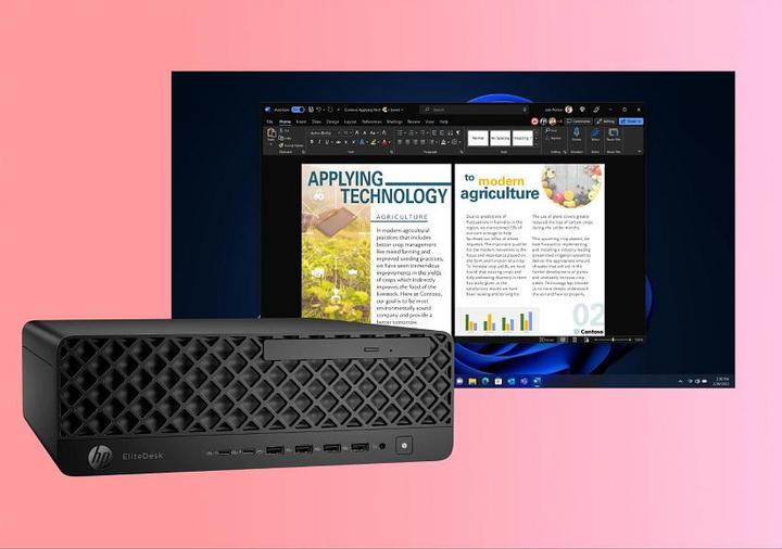 Produktbild HP EliteDesk 8 SFF G1i U5235 16GB/512 PC (Intel Core Ultra 5 235, 16 GB, 512 GB)