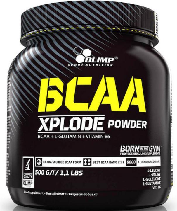 Actual product image Olimp Sport Nutrition Olimp Aminokwasy BCAA Xplode Powder 500g Olimp ananasowy roz. uniw (022753) (Pineapple, 50 pcs., 10 g)