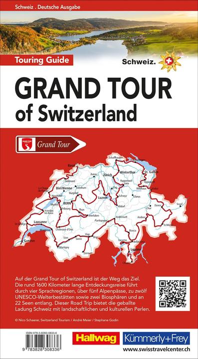Produktbild Grand Tour of Switzerland. Touring Guide (Deutsch, Roland Baumgartner, Peter-Lukas Meier, 2015)
