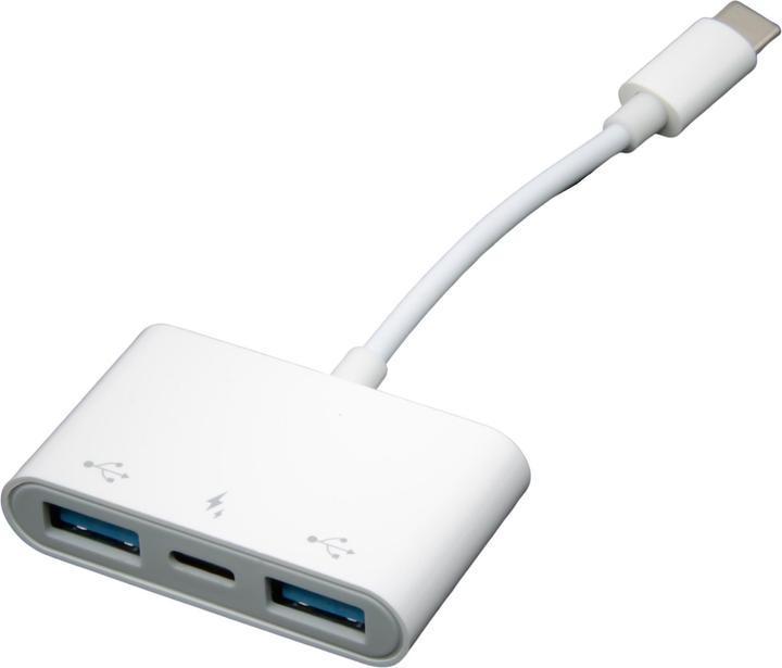 Actual product image Purecrea OTG 3 in 1 USB 3.0 Type-C Adapter (USB 3.0, USB 3.0)