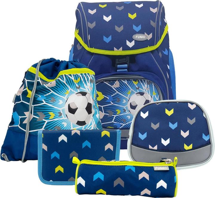 Funki Schulrucksack-Set Flexy-Bag 5teilig (28 l)