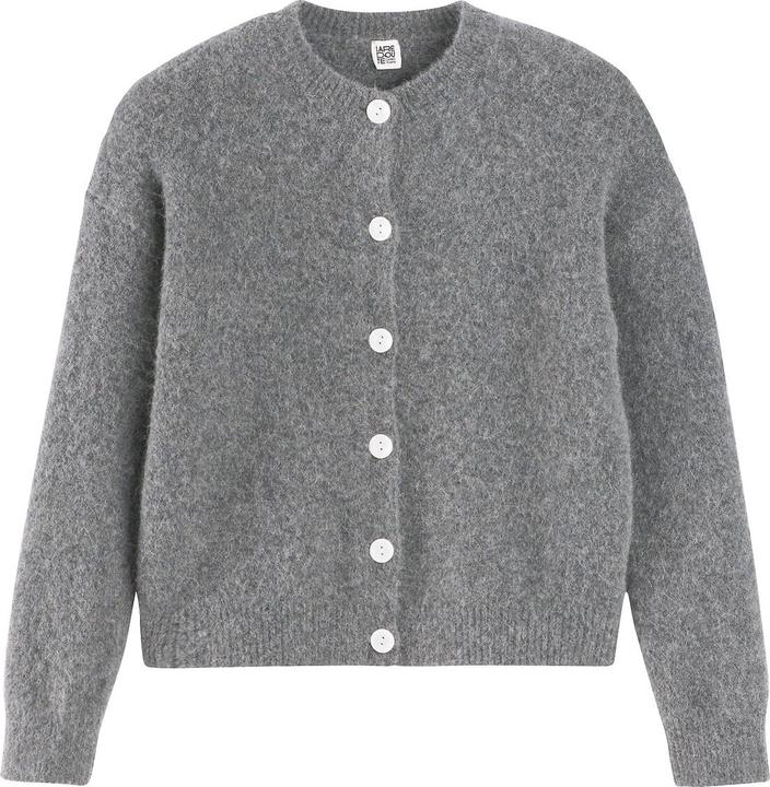 Actual product image La Redoute Collections Cardigan mit rundem Ausschnitt (XL)