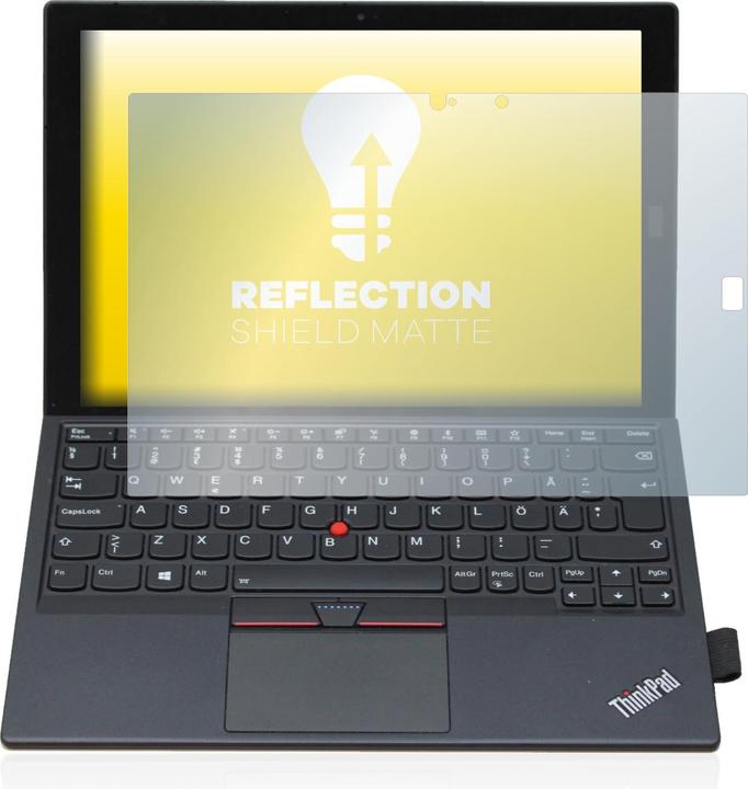 Actual product image upscreen Protective film Screen protector Matt anti-reflective film (1 Piece, ThinkPad X1 Tablet)