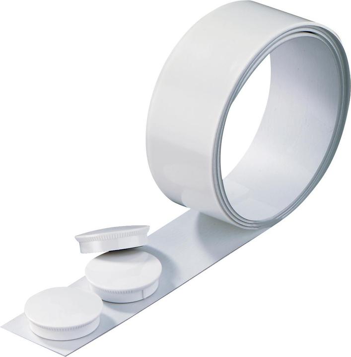 Image du produit Franken bande magnétique barre 35 mm x 1 m, blanc (1 x)
