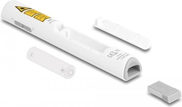 Actual product image Delock USB Laser Presenter white