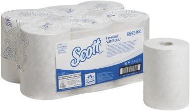 Kimberly-Clark SCOTT Essential SLIMROLL Handdoek Wht (1 x)
