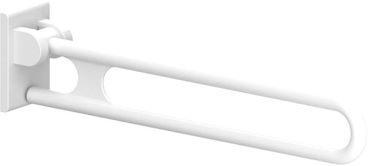 Normbau Folding support handle Nylon Care 850mm, white