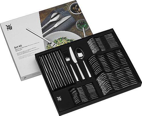 Produktbild WMF Silk Besteck-Vorteils-Set (60 Stück, Besteck Set)