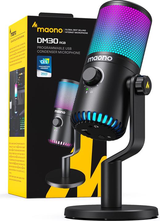 Immagine prodotto Maono DM30RGB USB Mikrofon