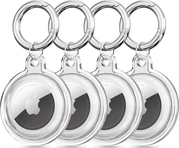 Image du produit Tech-Protect Icon 4-pack Case for Apple AirTag - Transparent