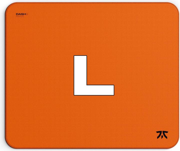 Image du produit Fnatic MAX Dash L Pro Gaming Mouse Mat, Sunset Orange Textured Cloth Speed Surface, Water Resistant (L)