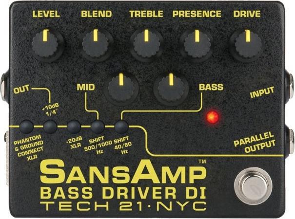 Actual product image tech21 SansAmp Bass Driver DI V.2 (Bass)