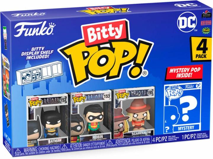 Produktbild Funko DC - Batman - Bitty POP! Vinyl Figuren 4er-Pack 2,5 cm