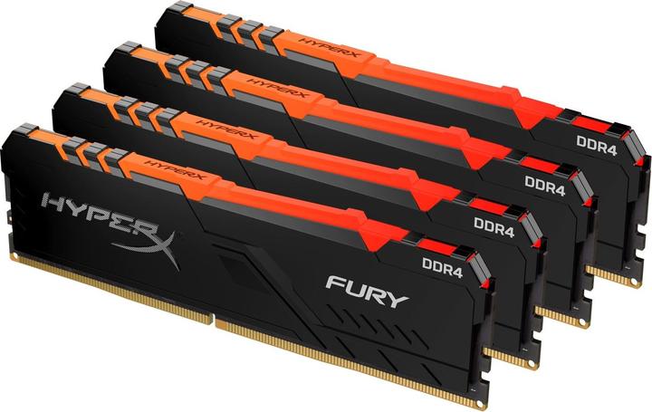 Actual product image HyperX Fury RGB (4 x 8GB, 3200 MHz, DDR4-RAM, DIMM)