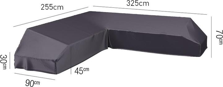 Immagine prodotto AeroCover A forma di L 325x255 sinistra