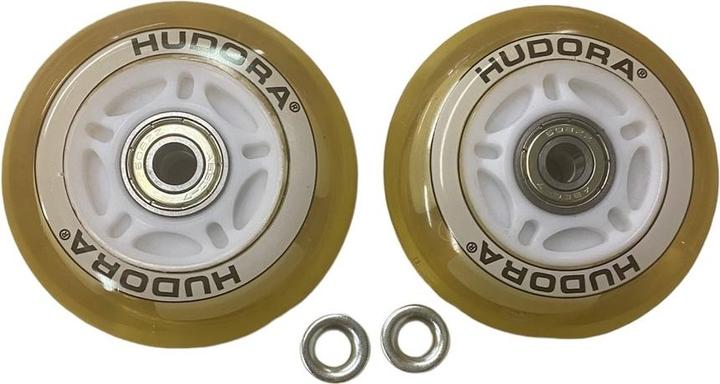 Hudora 2 rouleaux lumineux à LED pour la planche de casting