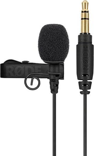 Actual product image RØDE Lavalier GO microphone with windscreen