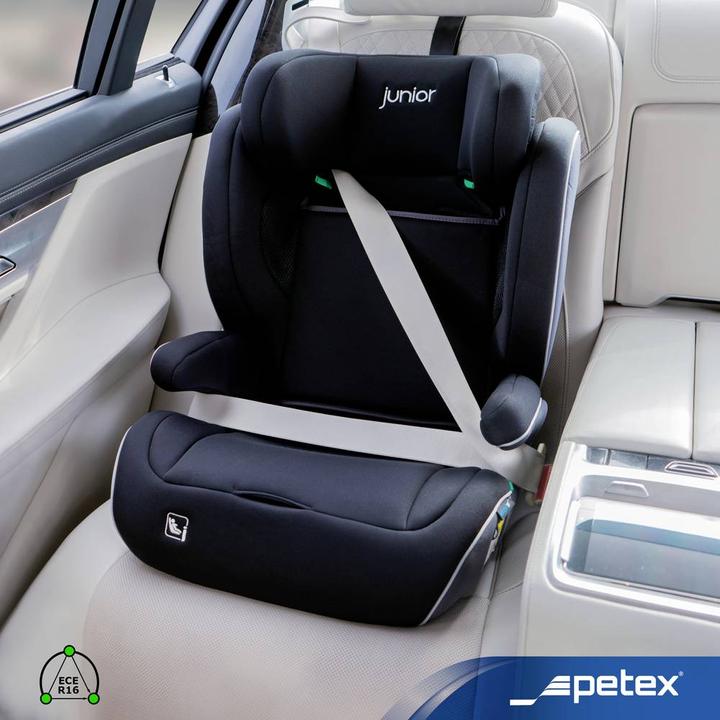 Produktbild Petex Supreme Plus 1151 ISOFIX schwarz HDPE nach ECE R129 Kindersitz Schwarz (Kindersitz, ECE R129/i-Size Norm)