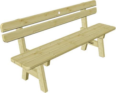 Produktbild Larus Bank mit Lehne