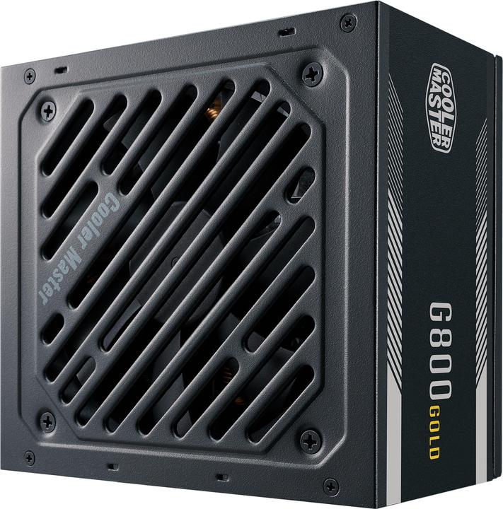 Actual product image Cooler Master ALIMENTATORE 800W G800 GOLD PFC-A 80+GOLD FAN 120MM (800 W)