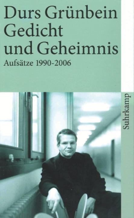 Produktbild Gedicht und Geheimnis (Durs Grünbein, Deutsch)