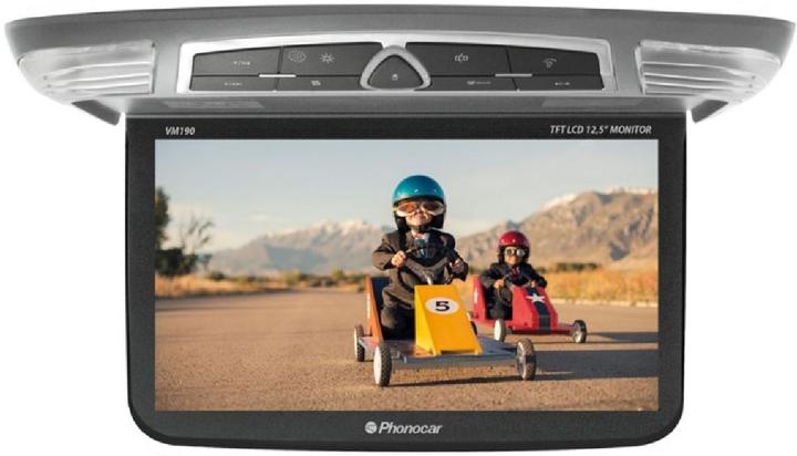 Immagine prodotto Phonocar Monitor headliner 12.5" DVD USB-SD HDMI