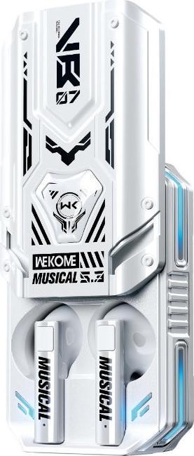Actual product image Wekome Wireless headphones Bluetooth V5.3 TWS Whit (5 h, Wireless)