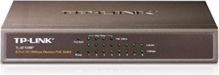 Produktbild TP-Link PoE Switch TL-SF1008P 8 Port (8 Ports)