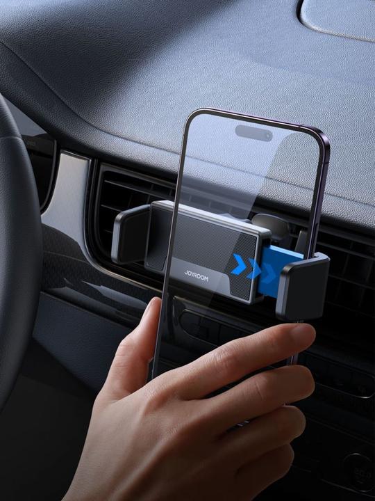 Image du produit Joyroom Support de téléphone de voiture pour grille d'aération noir (JR-ZS377)