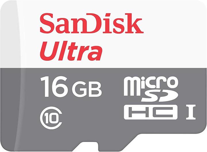 Produktbild SanDisk Ultra microSDHC 16GB 80MB/s Cl. 10 (16 GB, microSDHC, U1, UHS-I)