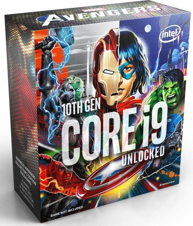 Produktbild Intel Core i9-10900K - Avengers Edition (LGA 1200, 3.70 GHz, 10 -Core)