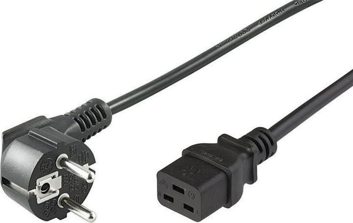 Image du produit MicroConnect PE0771901 Câble d'alimentation noir 1 m CEE7/7 Coupleur C19 (1 m, CEE7)