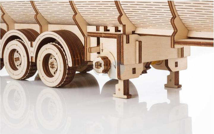 Produktbild Eco Wood Art 3D Holz Modellbausatz - Tankauflieger für Road King Stattelschlepper