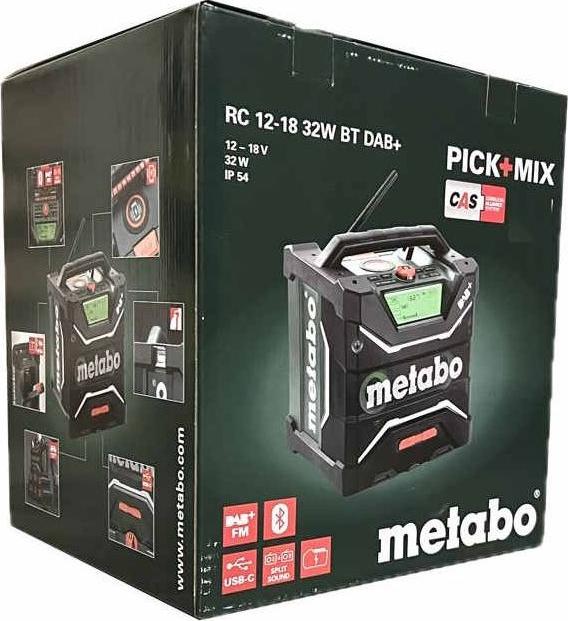 Produktbild Metabo RC 12-18 (DAB+, FM, Bluetooth)
