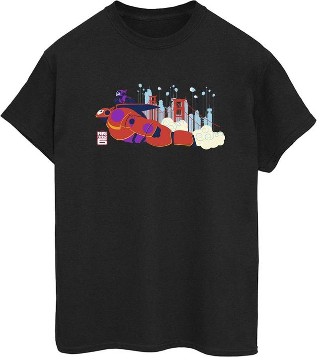 Disney Big Hero 6 Baymax Hiro Bridge TShirt (XXL)