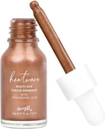 Image du produit Barry M Heatwave Multi-Use Liquid Shimmer (reflet liquide multi-usage) (Fiery, Highlighter)