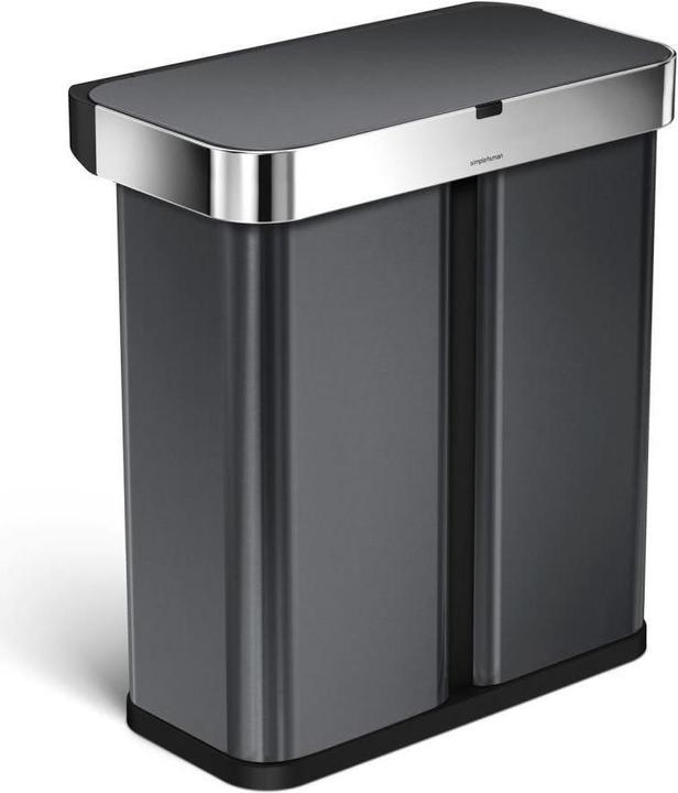 Immagine prodotto Simplehuman Sensor waste bin nero (58 l)