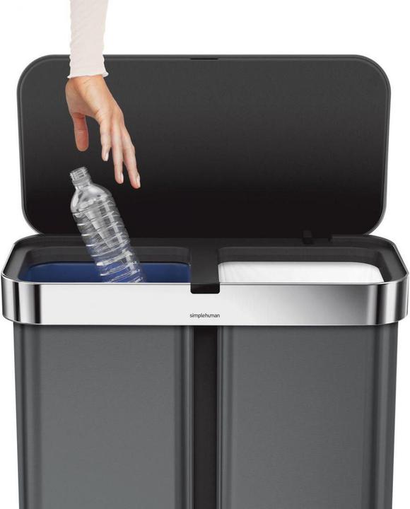Immagine prodotto Simplehuman Sensor waste bin nero (58 l)