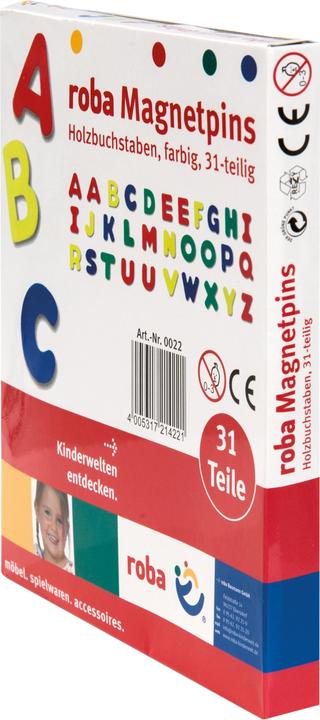 Produktbild Roba Holzmagnetbuchstaben (31 x)