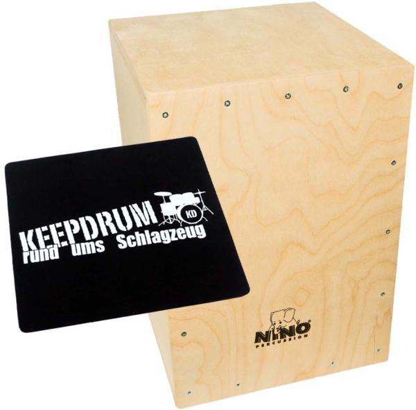Produktbild Meinl NINO951-MYO Cajon Bausatz für Kinder mit Sitzpad (Perkussion)