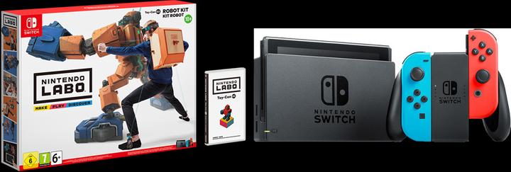 Nintendo Switch + Labo : Kit robot Toy-Con 02