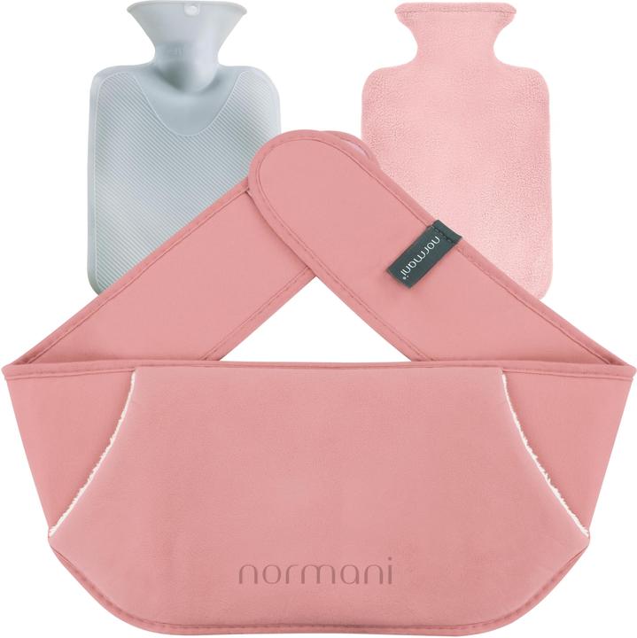 Normani Wärmflasche mit Gürtel und Bezug (0.75 l)